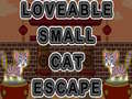 Cluiche Loveable Small Cat Escape