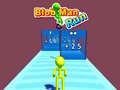 Cluiche Blob Man Run