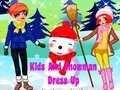 Cluiche Kids and Snowman Dress Up