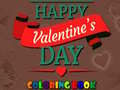 Cluiche Happy Valentine's Day Coloring Book