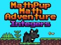 Cluiche MathPup Math Adventure Integers