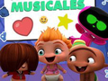 Cluiche Mini Beat Power Rockers: Musical Stickers