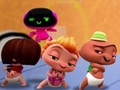 Cluiche Mini Beat Power Rockers: English Challenge