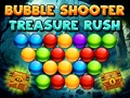 Cluiche Bubble Shooter Treasure Rush