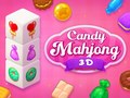 Cluiche Candy Mahjong 3D