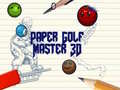 Cluiche Paper Golf Master 3D