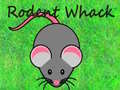 Cluiche Rodent Whack