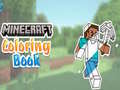 Cluiche Minecraft Coloring Book 