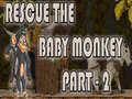 Cluiche Rescue The Baby Monkey Part-2
