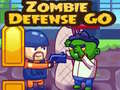 Cluiche Zombie Defense GO