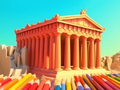 Cluiche Coloring Book: Parthenon Temple