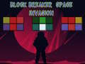 Cluiche Block Breaker Space Invasion