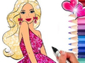 Cluiche Coloring Book: Barbie