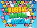 Cluiche Bubble Animal Saga