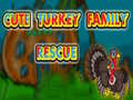 Cluiche Cute Turkey Family Rescue