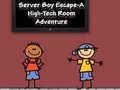 Cluiche Server Boy Escape-A High-Tech Room Adventure