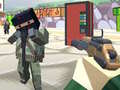 Cluiche Blocky Combat Strike Survival
