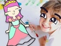 Cluiche Coloring Book: Prince And Princess
