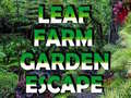 Cluiche Leaf Farm Garden Escape