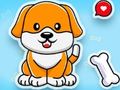 Cluiche Coloring Book: Cute Dog