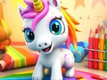Cluiche Coloring Book: Unicorn