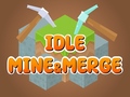 Cluiche Idle Mine & Merge