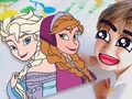 Cluiche Coloring Book: Frozen
