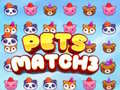 Cluiche Pets Match3