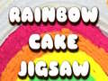 Cluiche Rainbow Cake Jigsaw