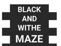 Cluiche Maze Black And Withe