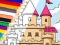 Cluiche Coloring Book: Castle