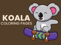 Cluiche Koala Coloring Pages