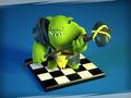 Cluiche Checkers RPG Online Battle
