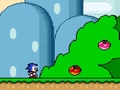 Cluiche Sonic in Super Mario World