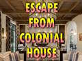 Cluiche Escape From Colonial House