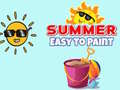Cluiche Easy to Paint Summer
