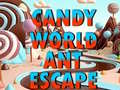 Cluiche Candy World Ant Escape