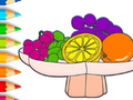 Cluiche Coloring Book: Fruit