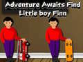 Cluiche Adventure Awaits Find Little Boy Finn