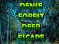 Cluiche Dense Forest Deer Escape
