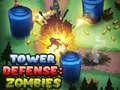 Cluiche Tower Defense Zombies