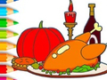 Cluiche Coloring Book: Thanksgiving Day