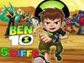 Cluiche Ben 10 5 Diffs