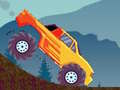 Cluiche Monster Truck Hill Driving 2D