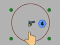 Cluiche Shoot & Bounce!