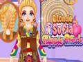 Cluiche Blonde Sofia Hippie Mode