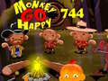 Cluiche Monkey Go Happy Stage 744