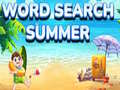 Cluiche Word Search Summer