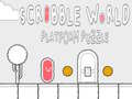 Cluiche Scribble World Platform Puzzle