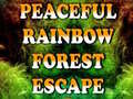 Cluiche Peaceful Rainbow Forest Escape 